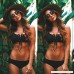 GONKOMA Women Low Waist Bandage Bikini Set Swimsuit Swimwear Summer Beachwear Black B078Y582S6